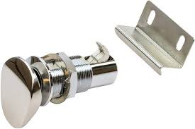 Seadog Push-Button Cabinet Lock w/oval handle